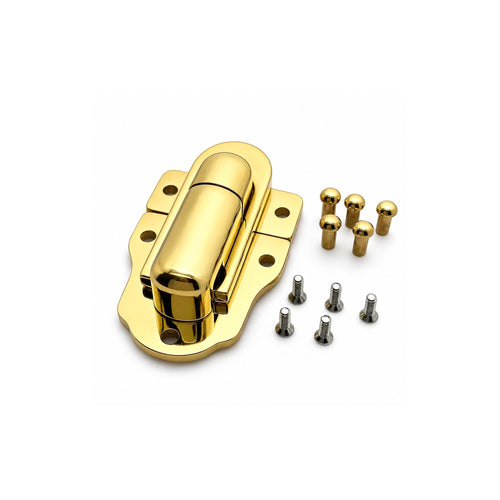 Small square box lock clasp, 31 x 21mm