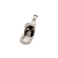 Metal swivel strap anchor hardware for purse straps