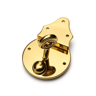 Stainless Steel Triangle Clasp Lock for Leather Bags, 35 x 53mm