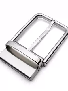 Men's Swivel Pin Belt Buckle 35mm Stainless Steel Replacement Belt Buckle Hardware