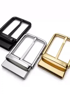 Men's Swivel Pin Belt Buckle 35mm Stainless Steel Replacement Belt Buckle Hardware