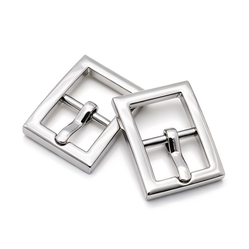 Close-up of 8 x 12mm rectangle pin buckle