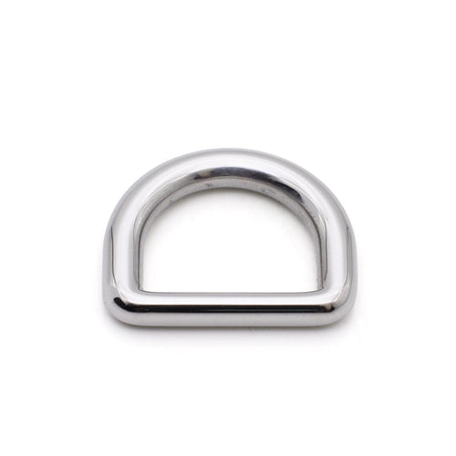 Mini stainless steel D-ring buckle hardware for keychains