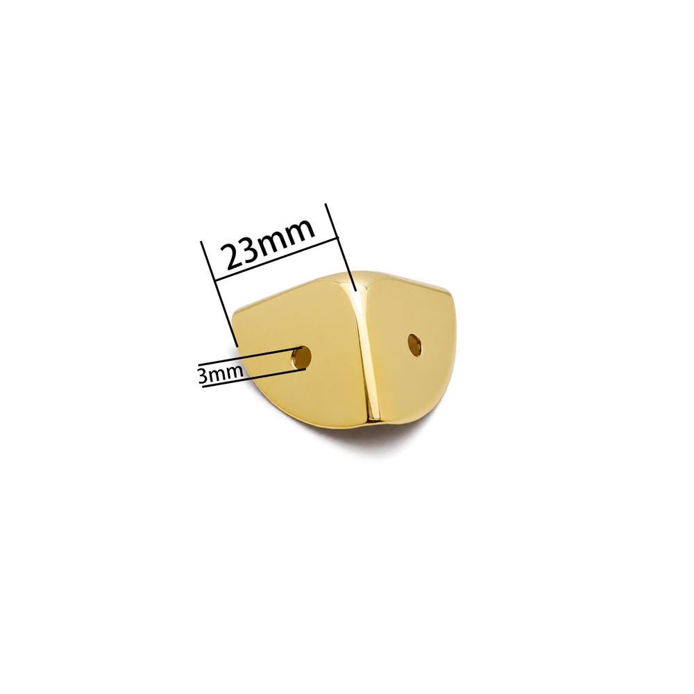 18-35mm square corner protector size detail for box hardware