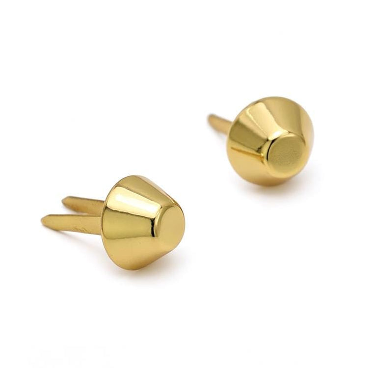 Gold metal bag feet hardware for handbag bases