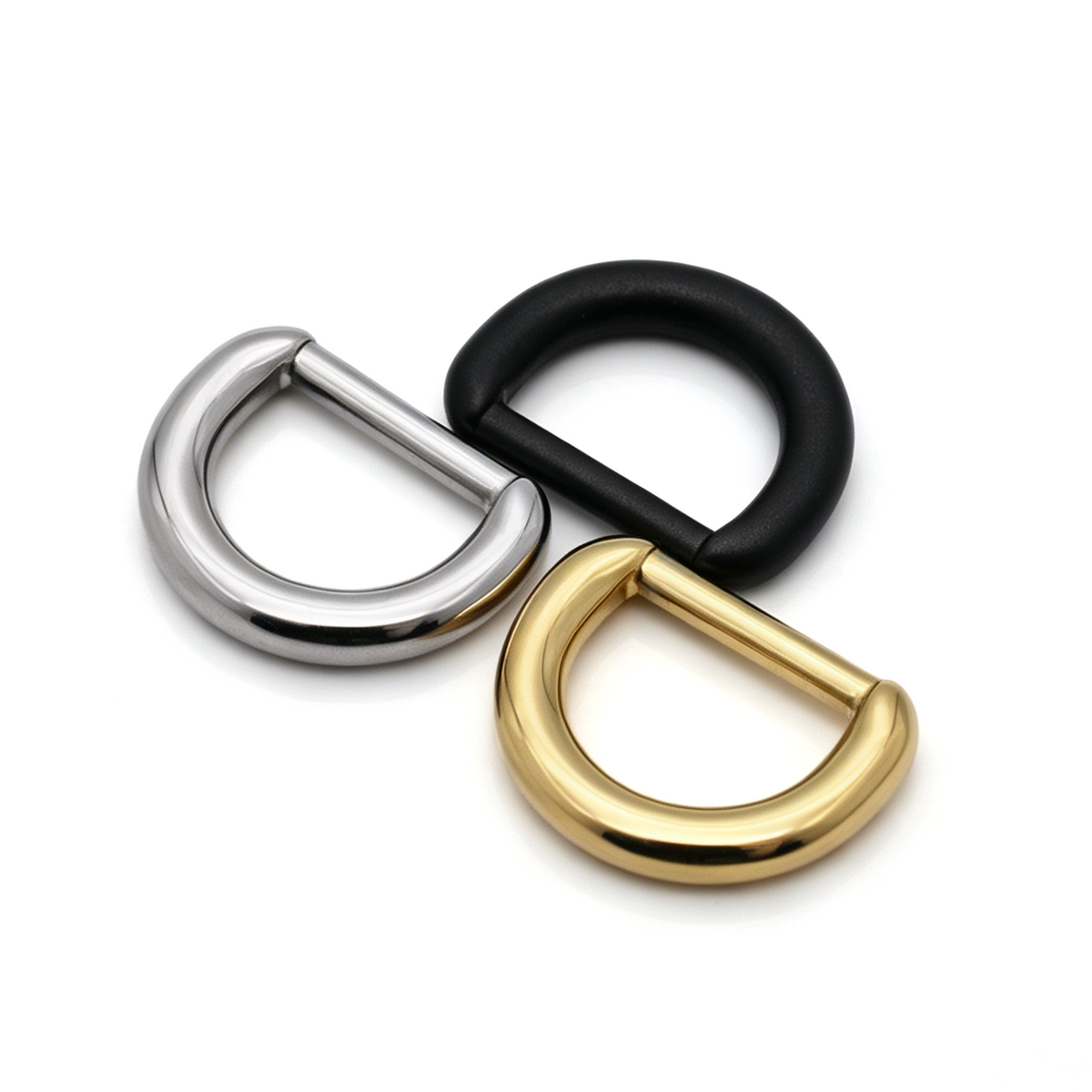 D-rings for purse strap repair and leathercraft
