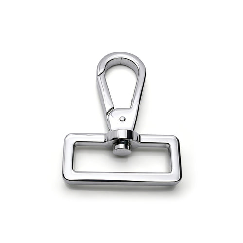 Large rectangle frame hook clasp for bag straps, 40 x 12mm