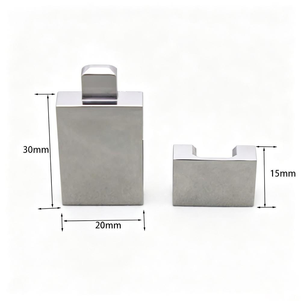 45 x 20mm concealed latch set for box closure
