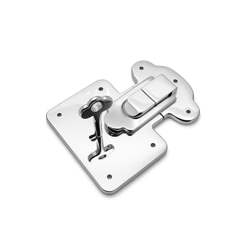 Medium trunk T-lock with mounting holes and key