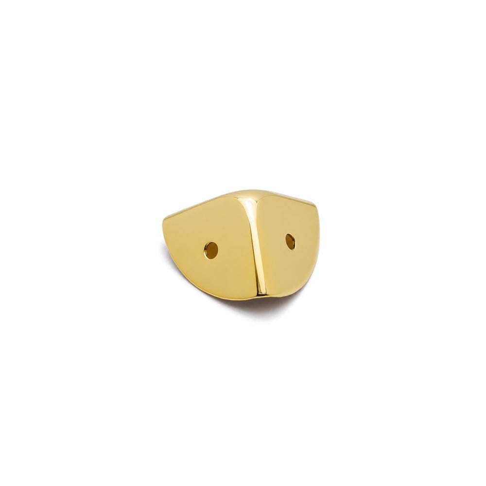 Square box corner protectors for trunk and case hardware