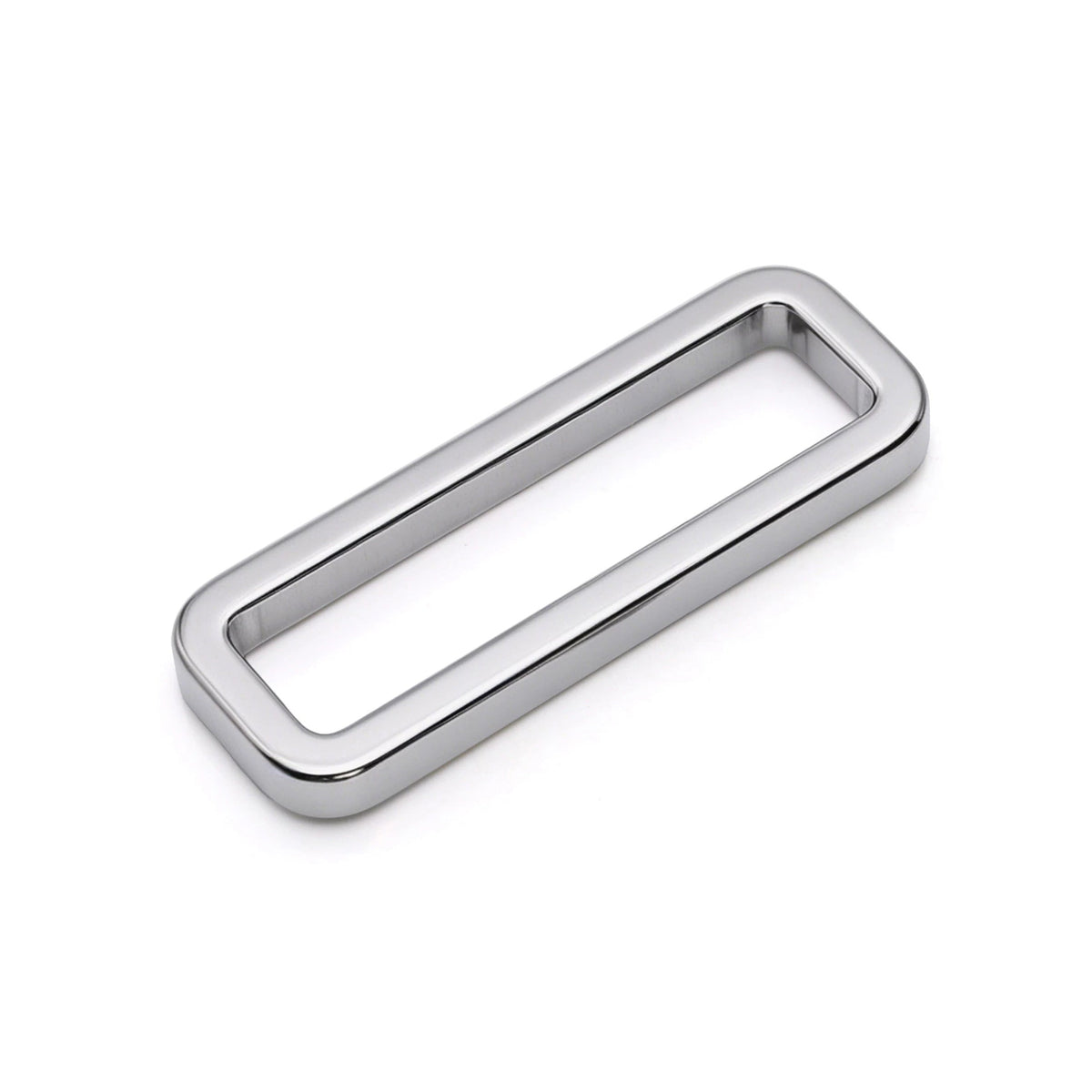 Stainless steel square ring for bag straps, 8x31mm
