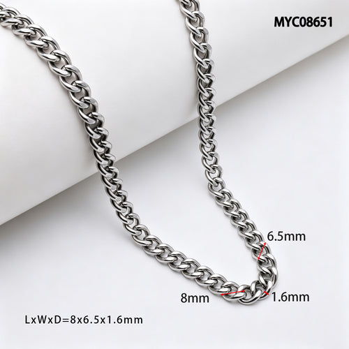 Metal bag chain strap for shoulder purses and handbags