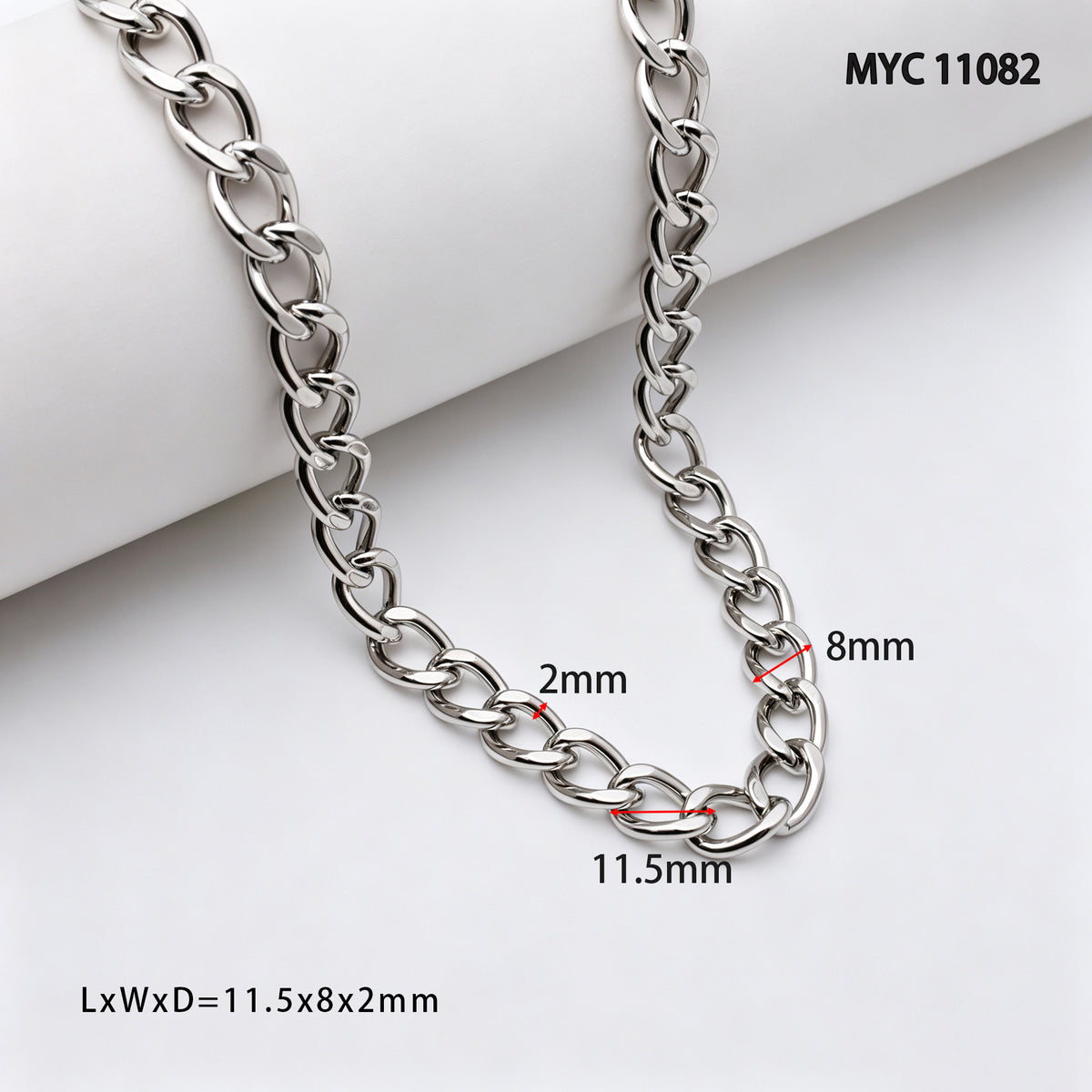 Metal chain strap hardware for handbag making