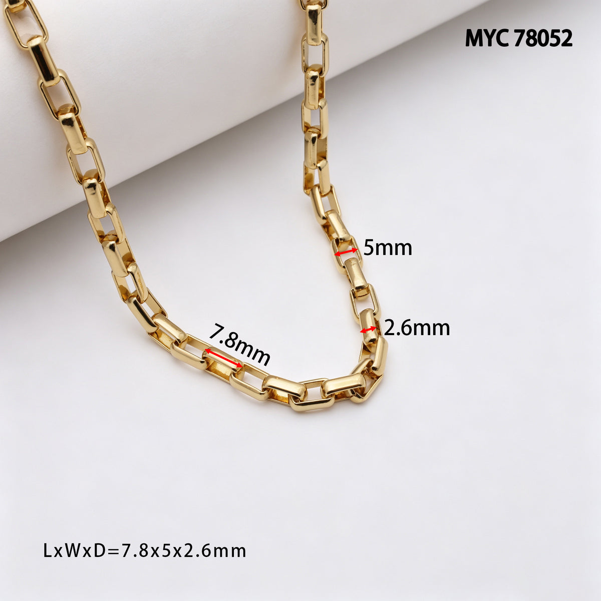 Multi-Size Metal Bag Chain Links for Handmade Purses