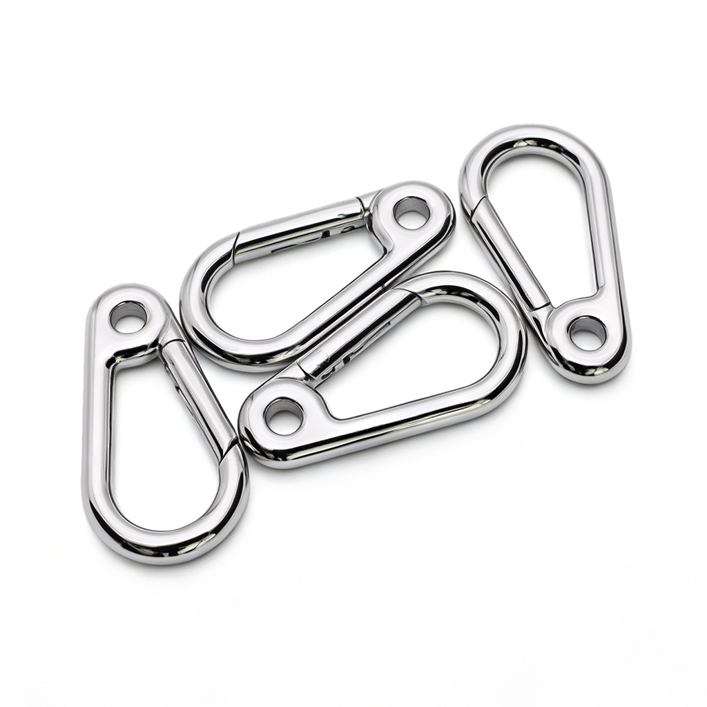Stainless steel hook clasps for bag straps in 28.5 x 15mm size
