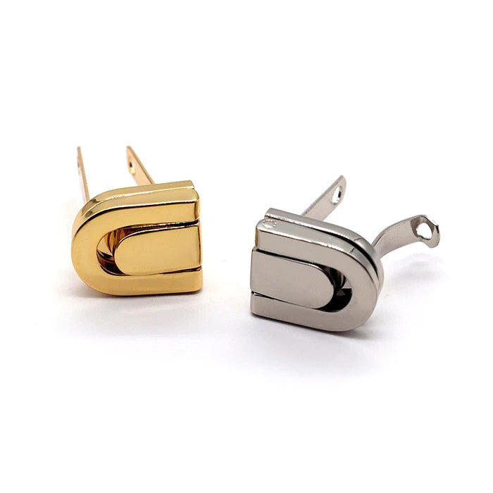 Metal swivel strap fitting for handmade bags