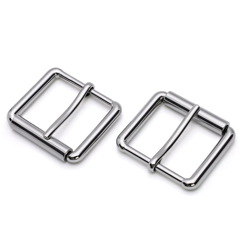 Small roller buckle hardware in 316 stainless steel