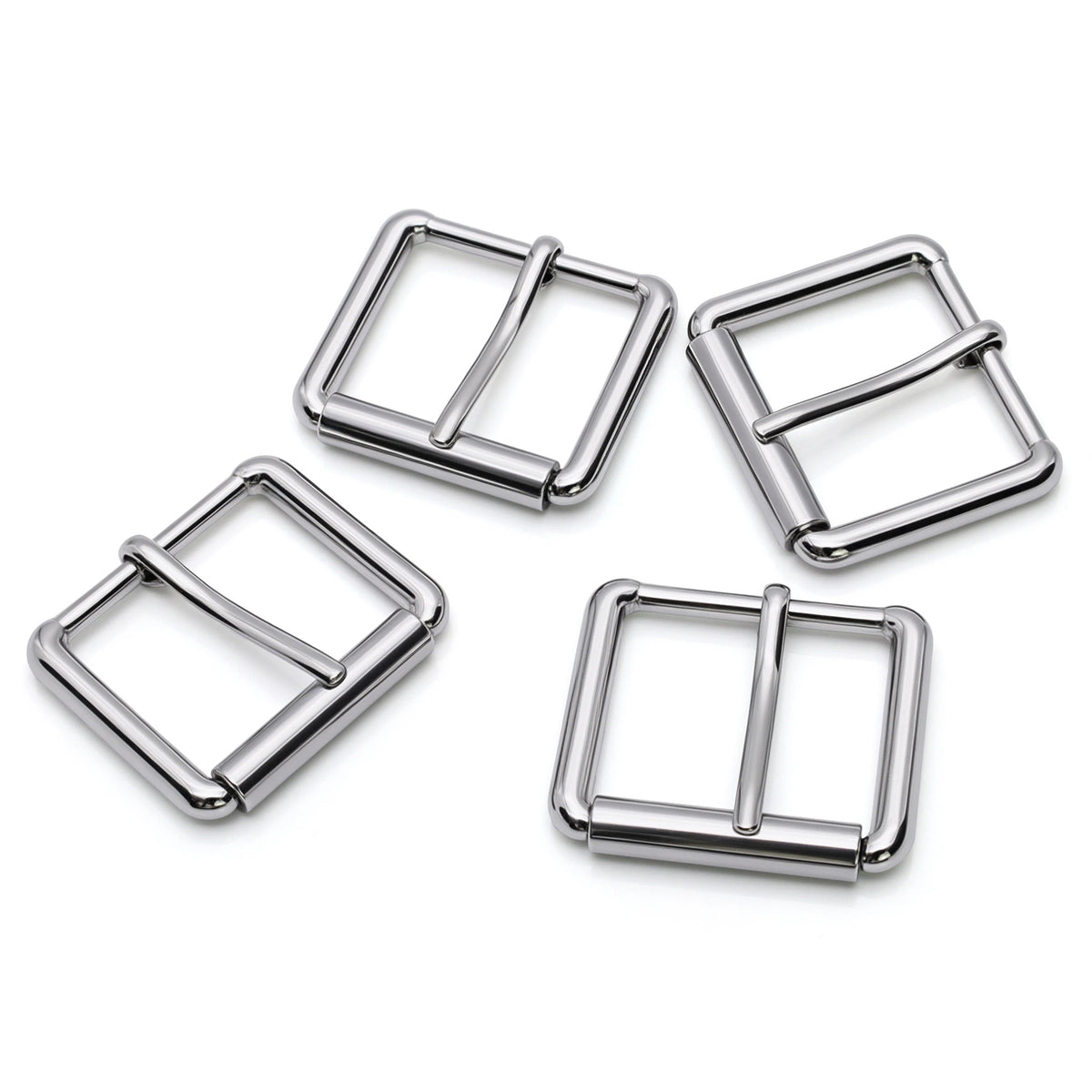 Mini roller pin buckle hardware for leathercraft accessories
