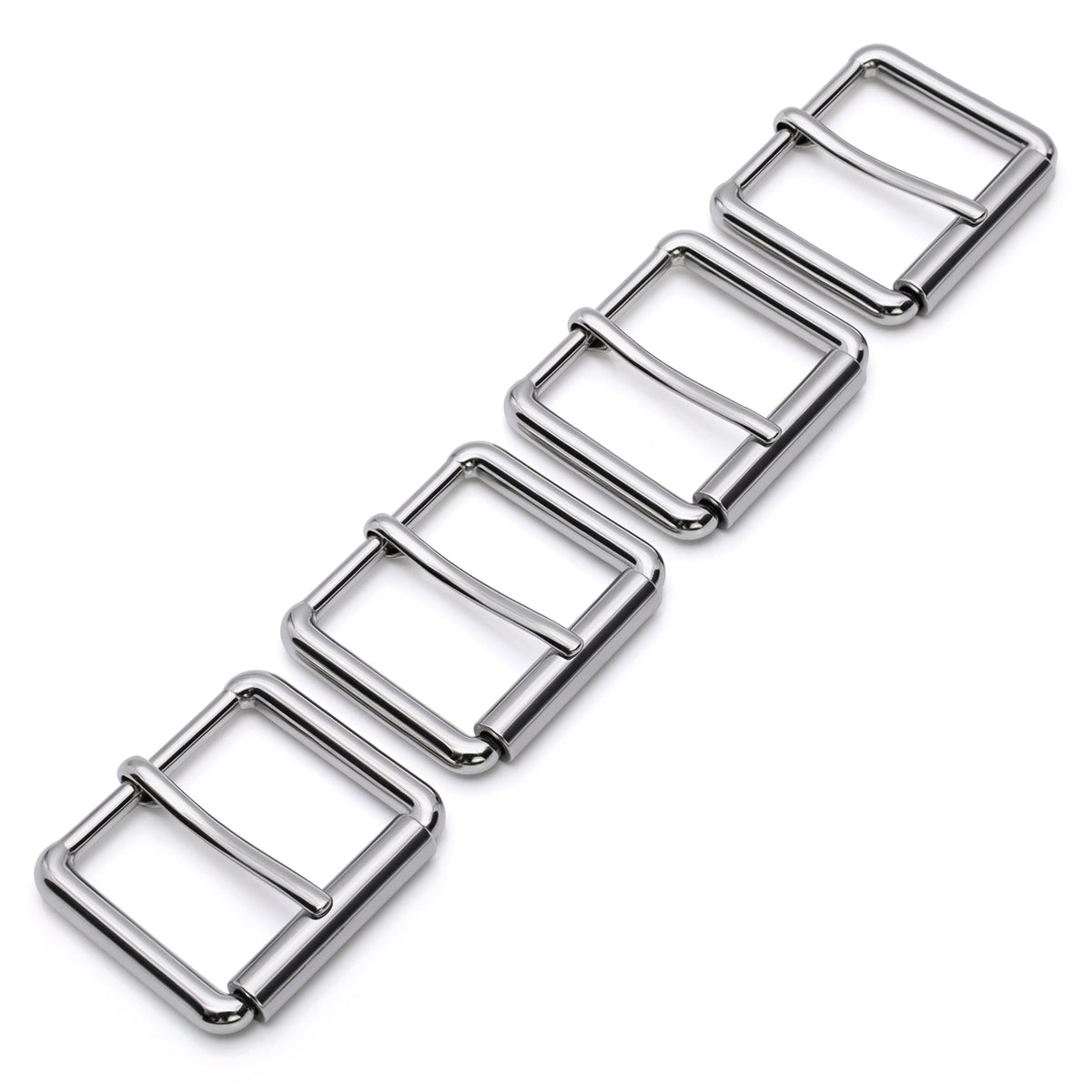 316 stainless steel roller pin buckles in 16 x 19mm size