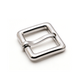 Rectangular pin buckle hardware for leather bag straps