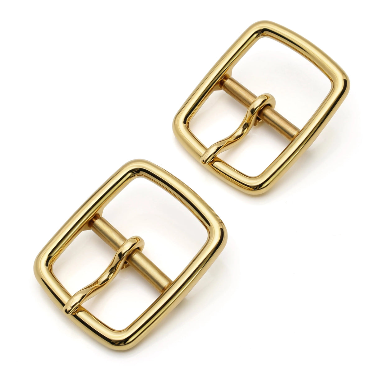 Stainless steel roller buckle showing strap adjustment detail