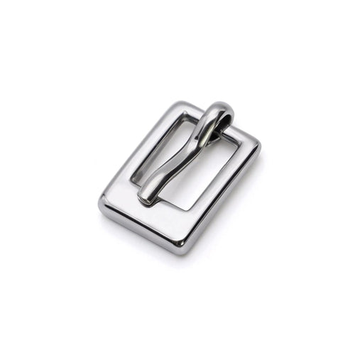 Mirror-polished mini pin buckle, 5.5 x 7.5mm