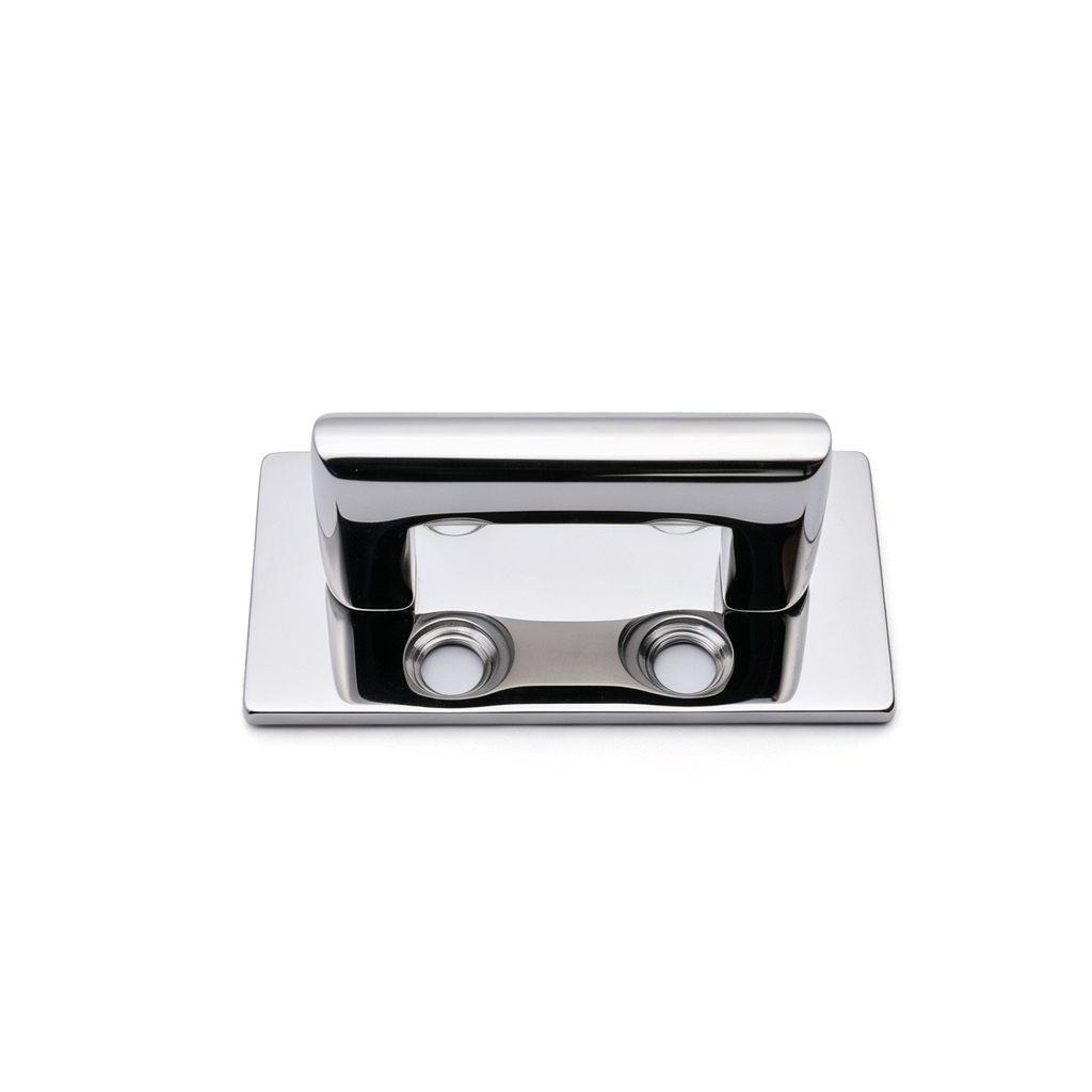 316 Stainless Steel Pull Handle – Bright Gold / Silver Chrome | Compact Door & Drawer Handle for Jewelry Boxes, Cabinets & Crafts