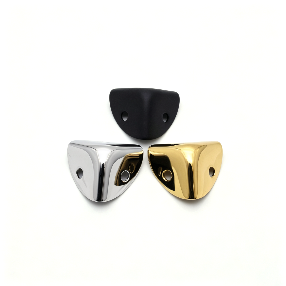 Metal box corner guards for case making and restoration