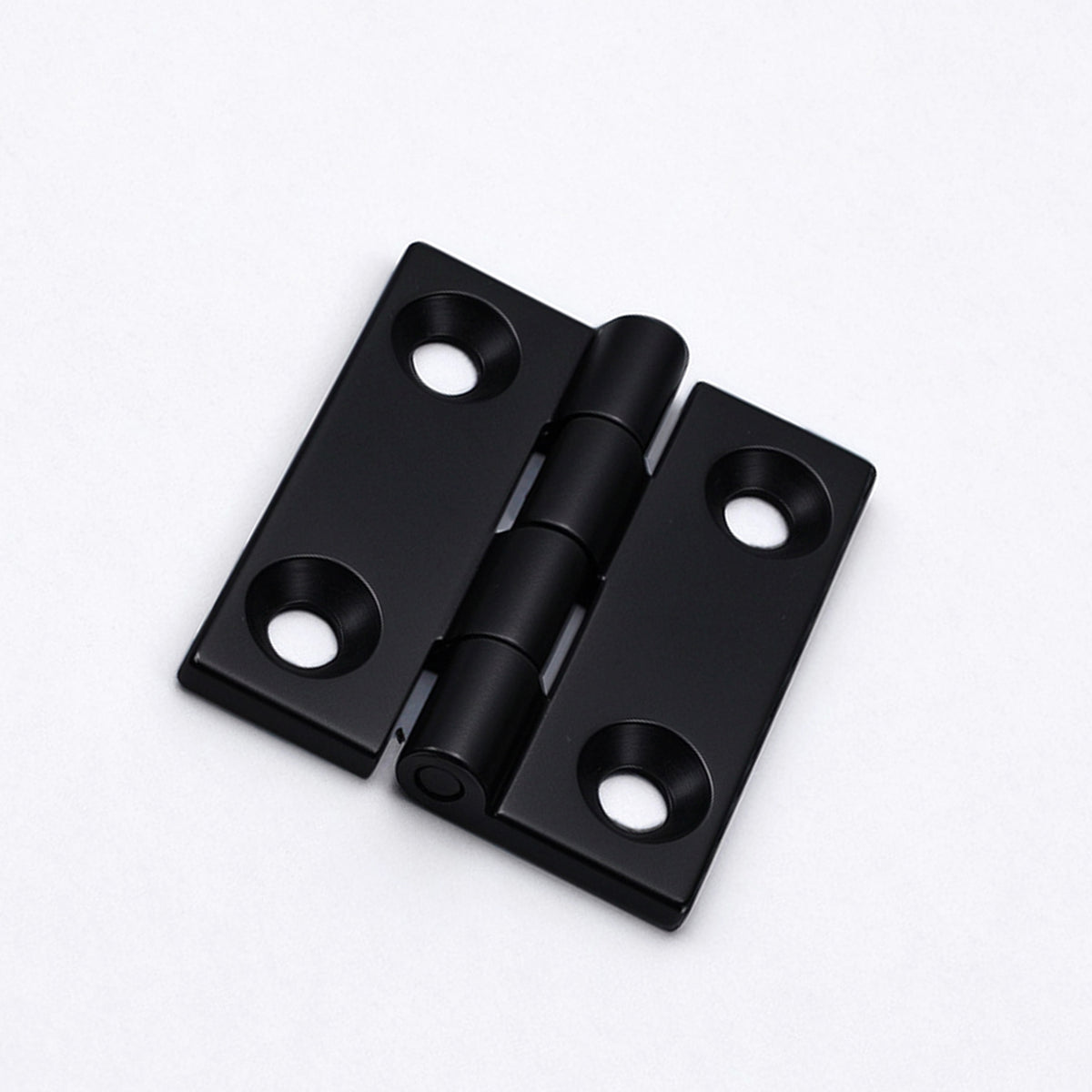 25mm Mini Hinge 4-Hole – Bright Gold / Bright Silver / Matte Black | Small Box Hardware for Jewelry, Makeup & Craft Boxes