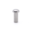 Metal mushroom rivet nuts for leather bag hardware