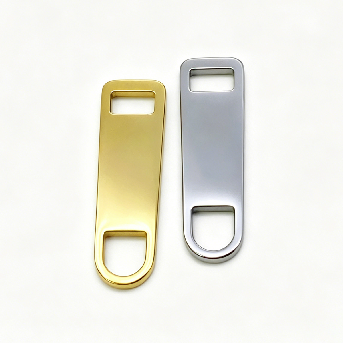 30mm zipper pull tab product dimensions and hardware detail