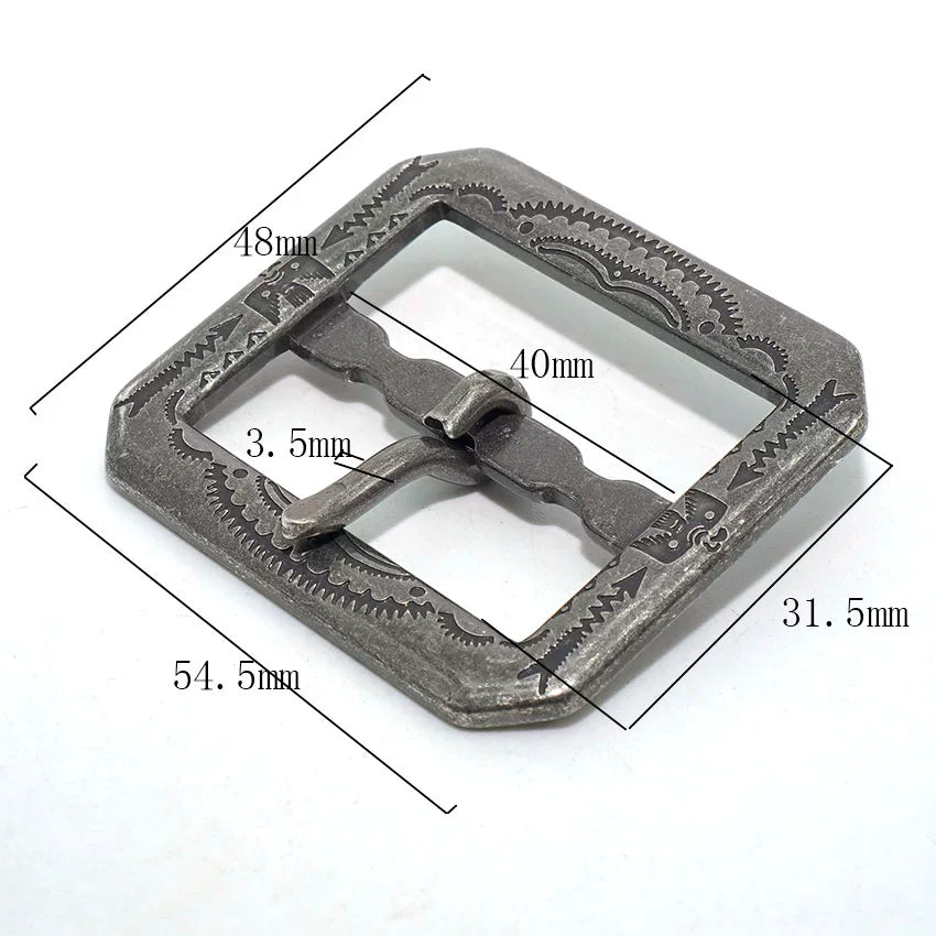 Solid Copper Vintage Western Tri-Glide Pin for 40mm Strap