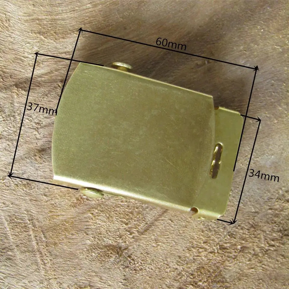 Solid Copper Belt Buckle