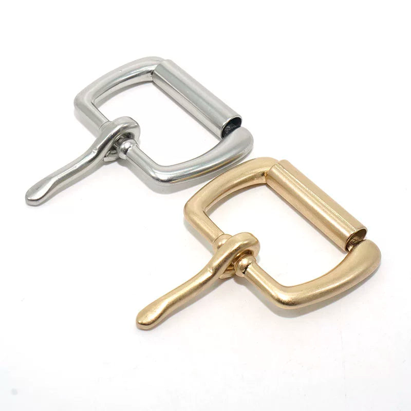 Solid Brass Roller Buckle