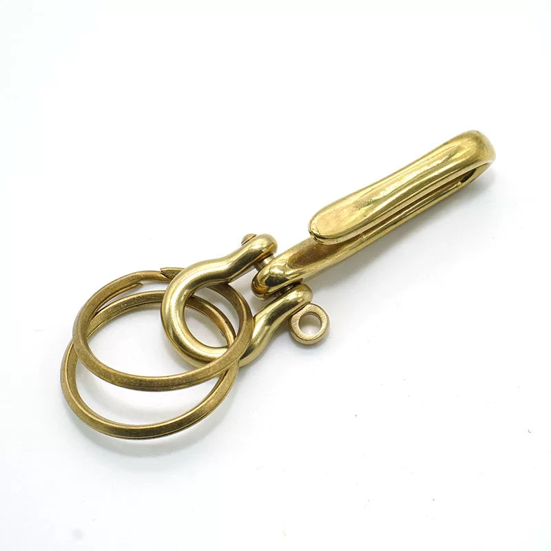 Solid Brass Horseshoe Buckle