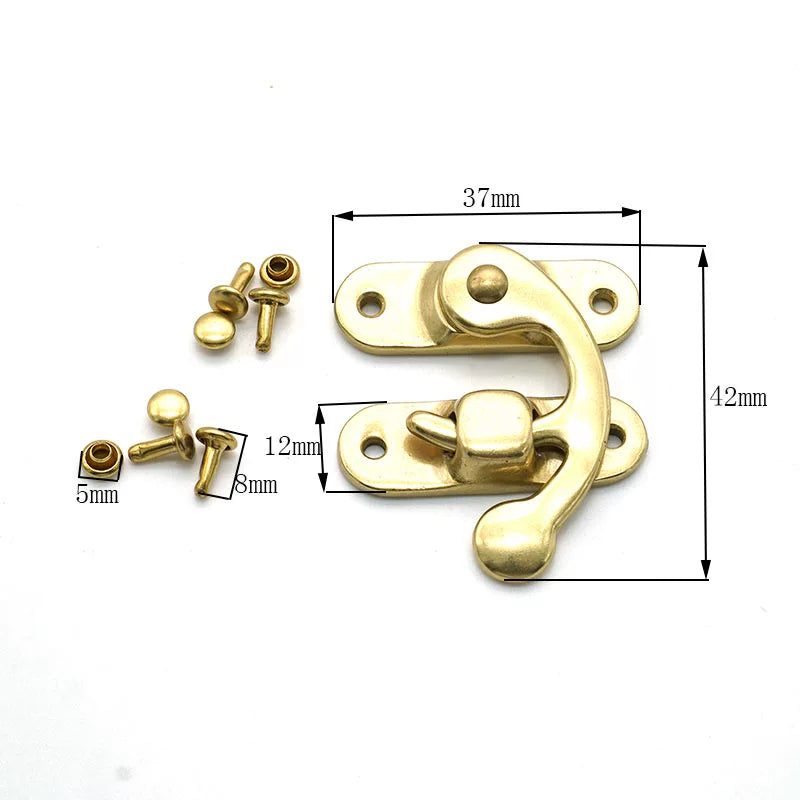 Solid Copper Lock Buckle