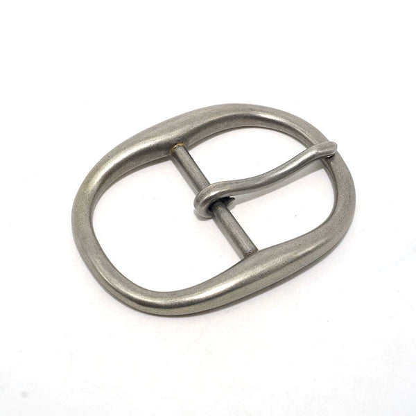 Solid Copper Antique Silver Plated Women's Unisex Tri-Glide