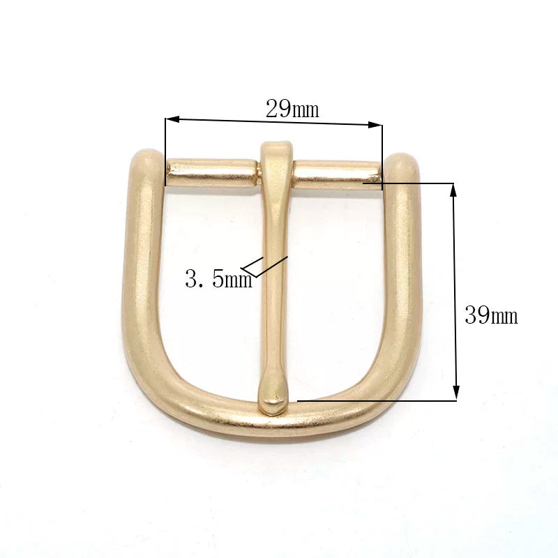 Solid Brass Pin Buckle