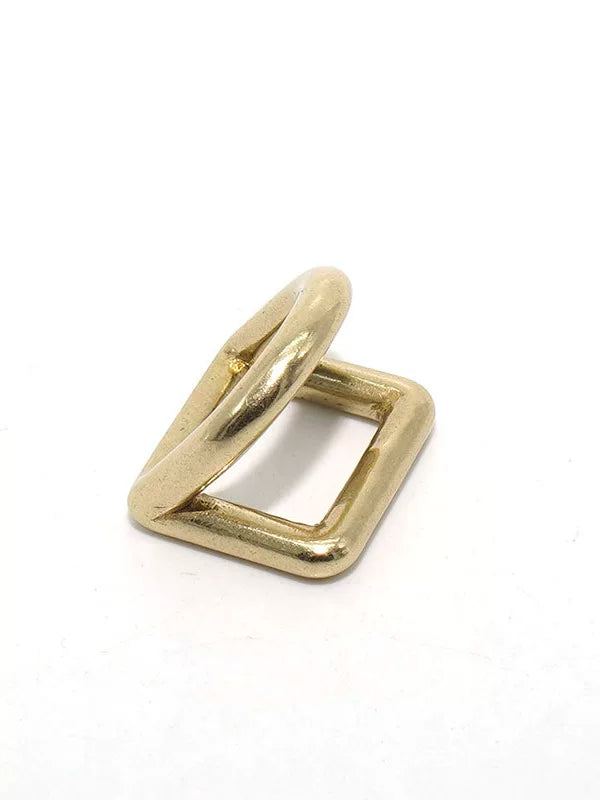 Solid Brass Seamless D-Ring