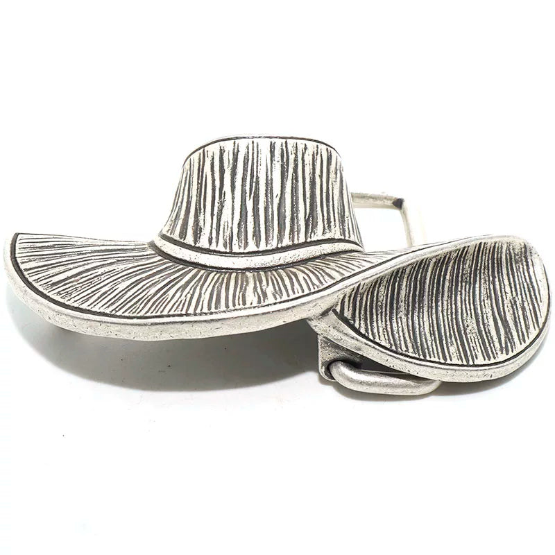 Solid Brass Vintage Unisex Belt Buckle 38mm