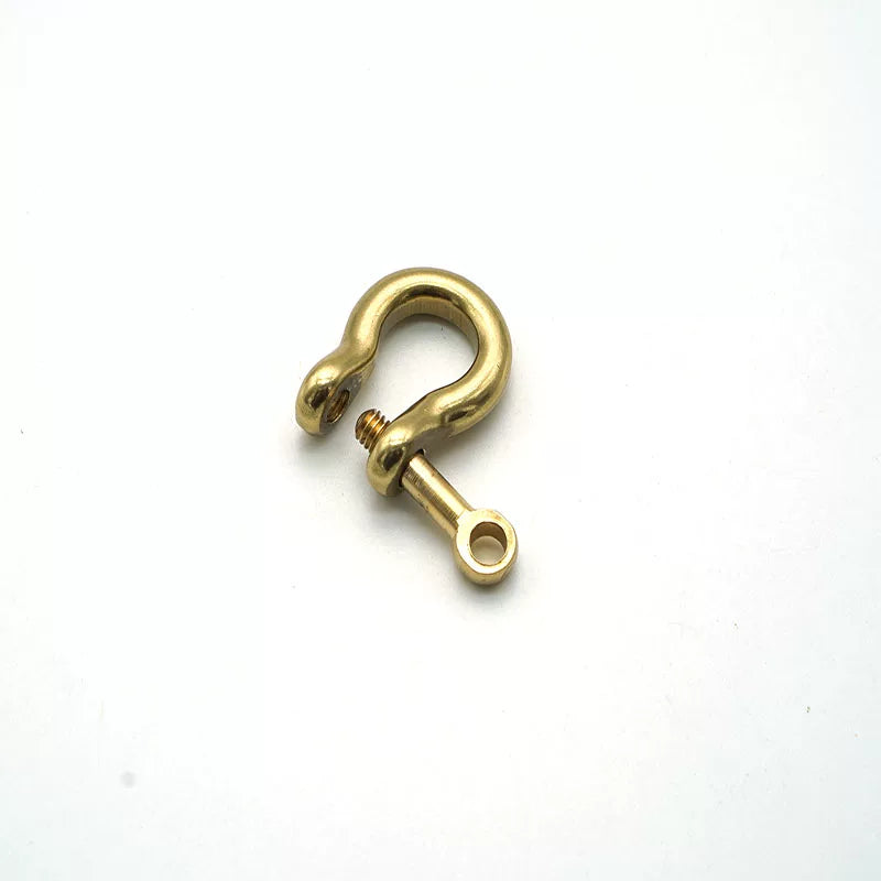 Solid Brass Horseshoe Buckle