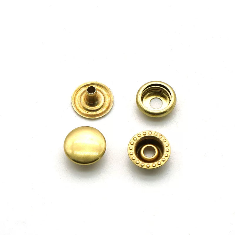 Solid Copper Snap Fastener 10x5mm