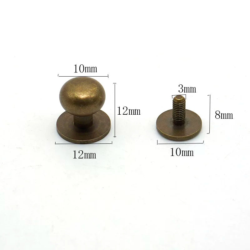 Solid Copper Nipple Stud