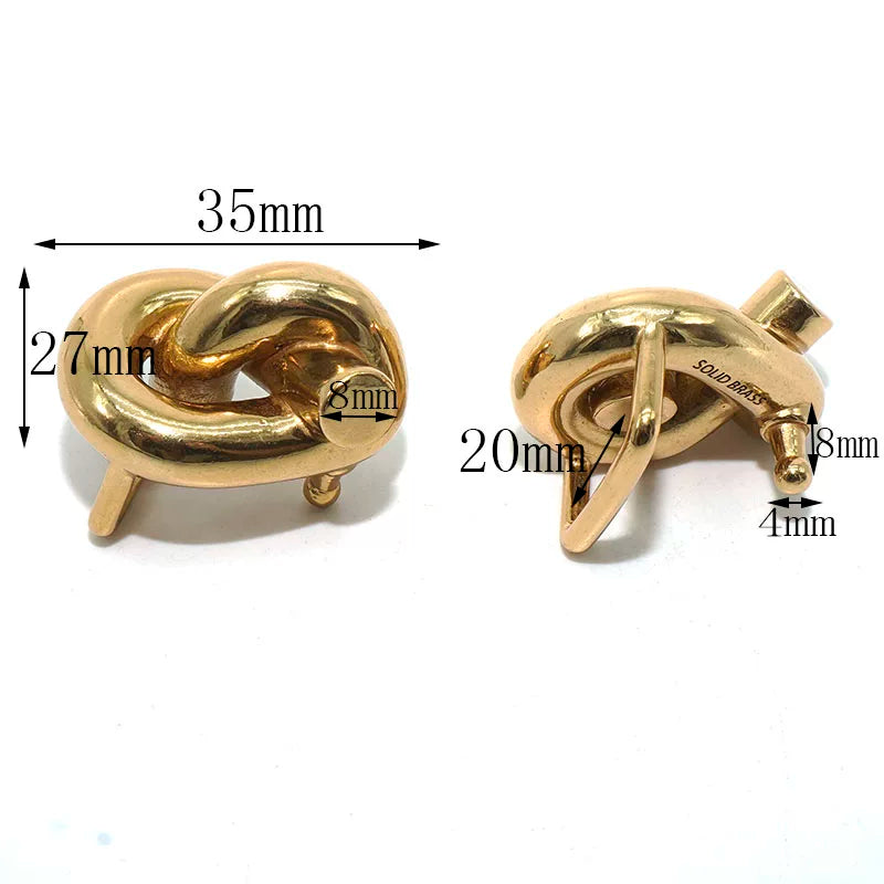 Solid Brass Belt Buckle