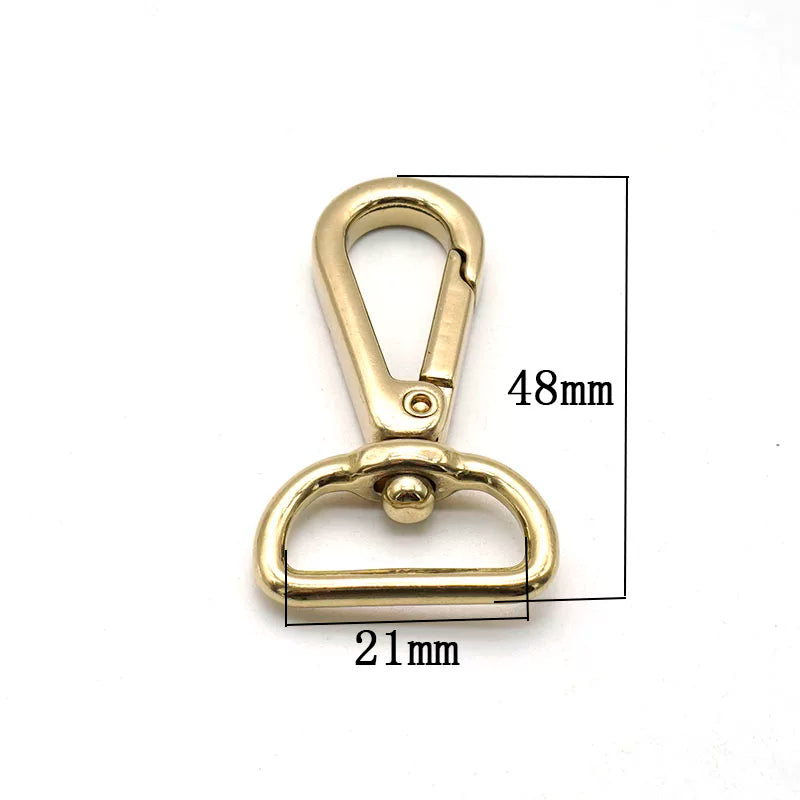 Solid Brass Keychain