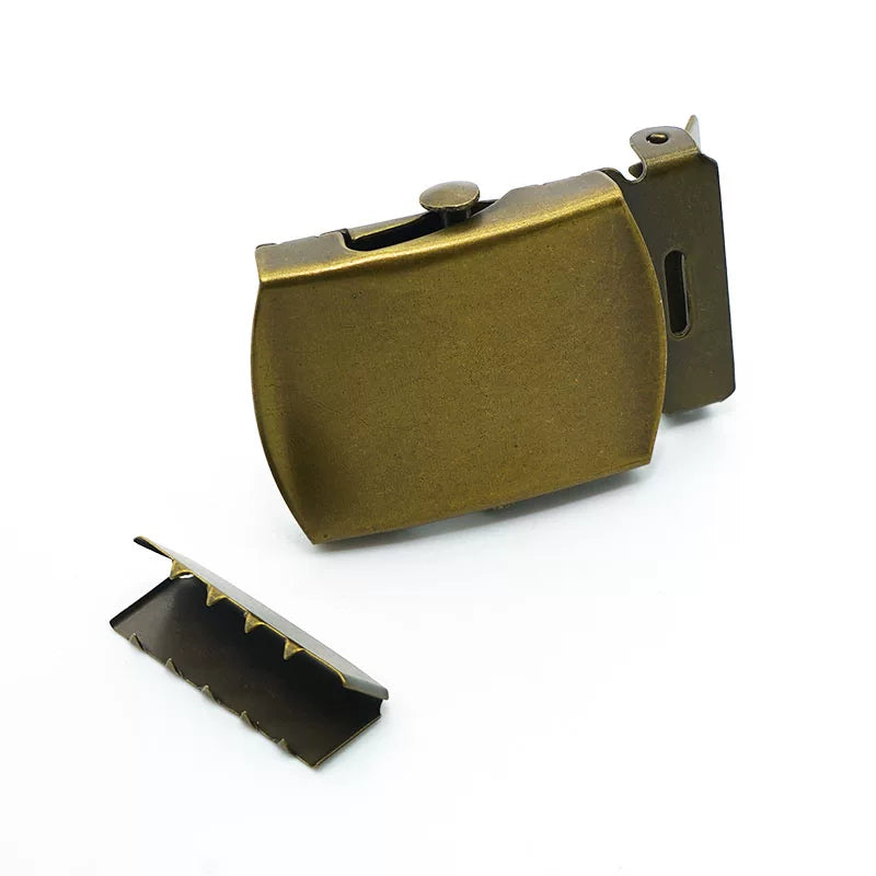 Solid Copper Belt Buckle
