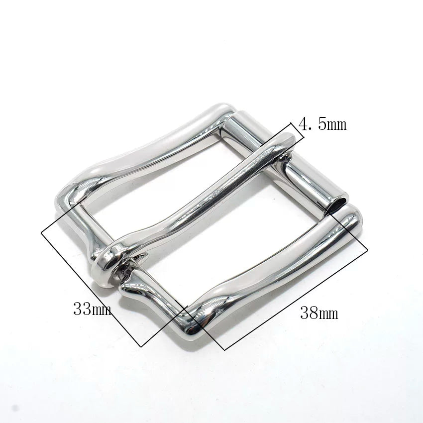 Solid Brass Roller Buckle