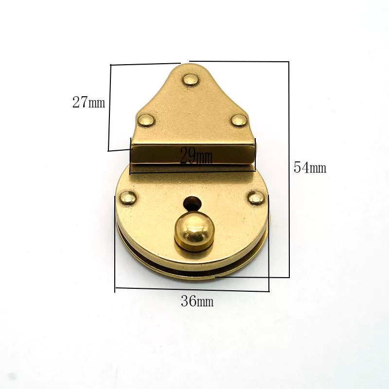 Solid Brass Lock Buckle