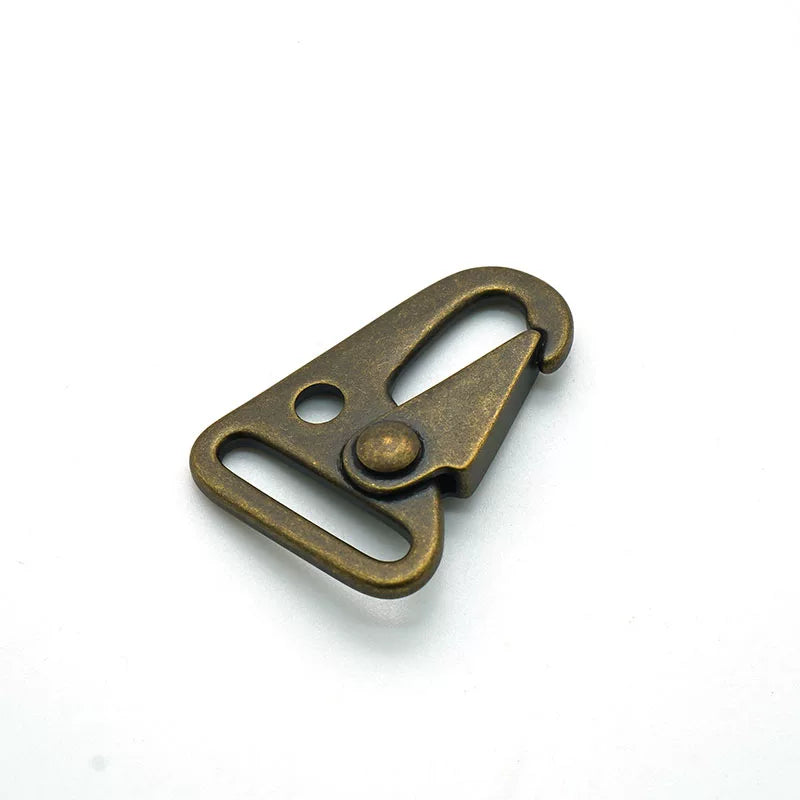 Solid Brass Antique Bronze Snap Hook