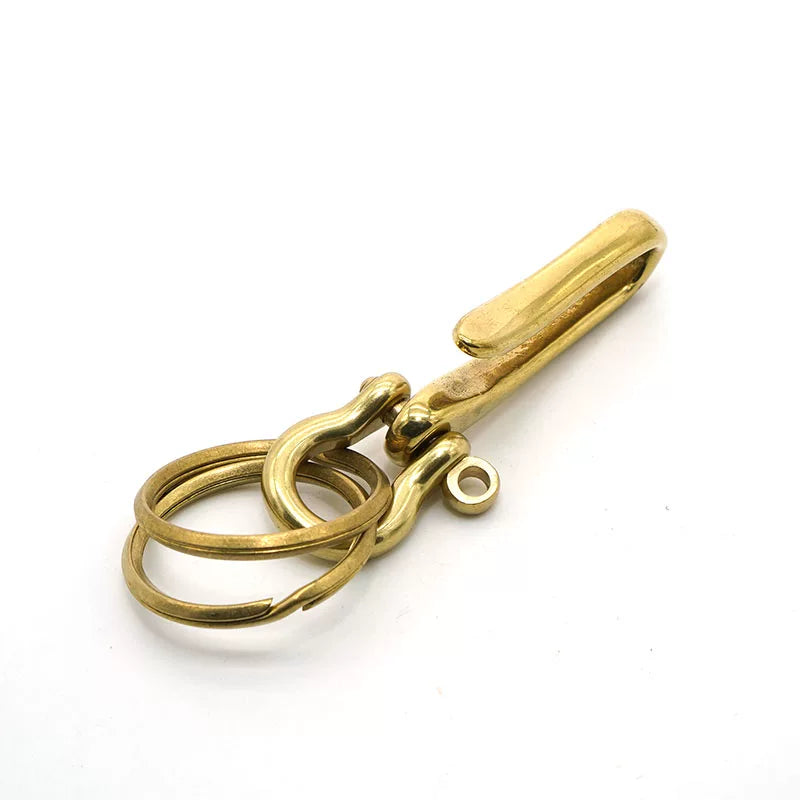 Solid Brass Horseshoe Buckle